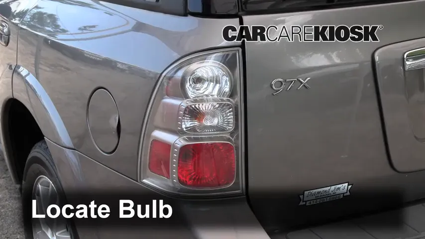 2007 Saab 9-7x 4.2i 4.2L 6 Cyl. Lights Tail Light (replace bulb)